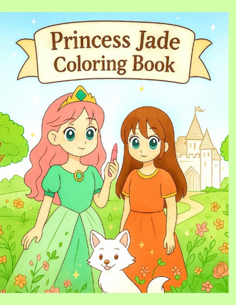 Princess Jade Coloring Book: A Coloring Book of Kindness, Friendship, and Imagination