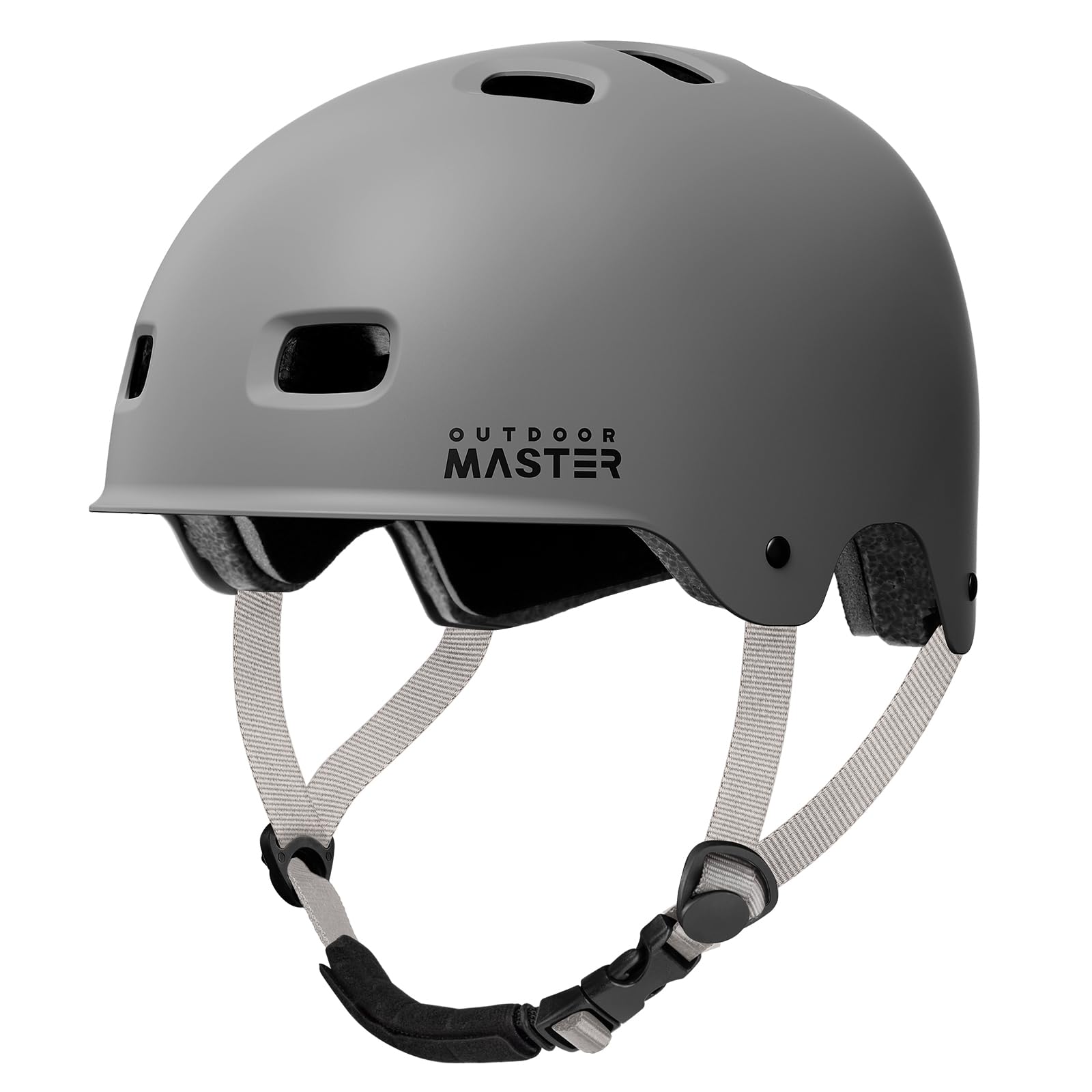 OutdoorMaster Skateboard Cycling Helmet-Beetles Snug,Bike Helmet for Adults, Youth & Kids-Two Removable Liners Ventilation Multi-Sport Commuter Scooter Roller Skate Inline Skating Longboard