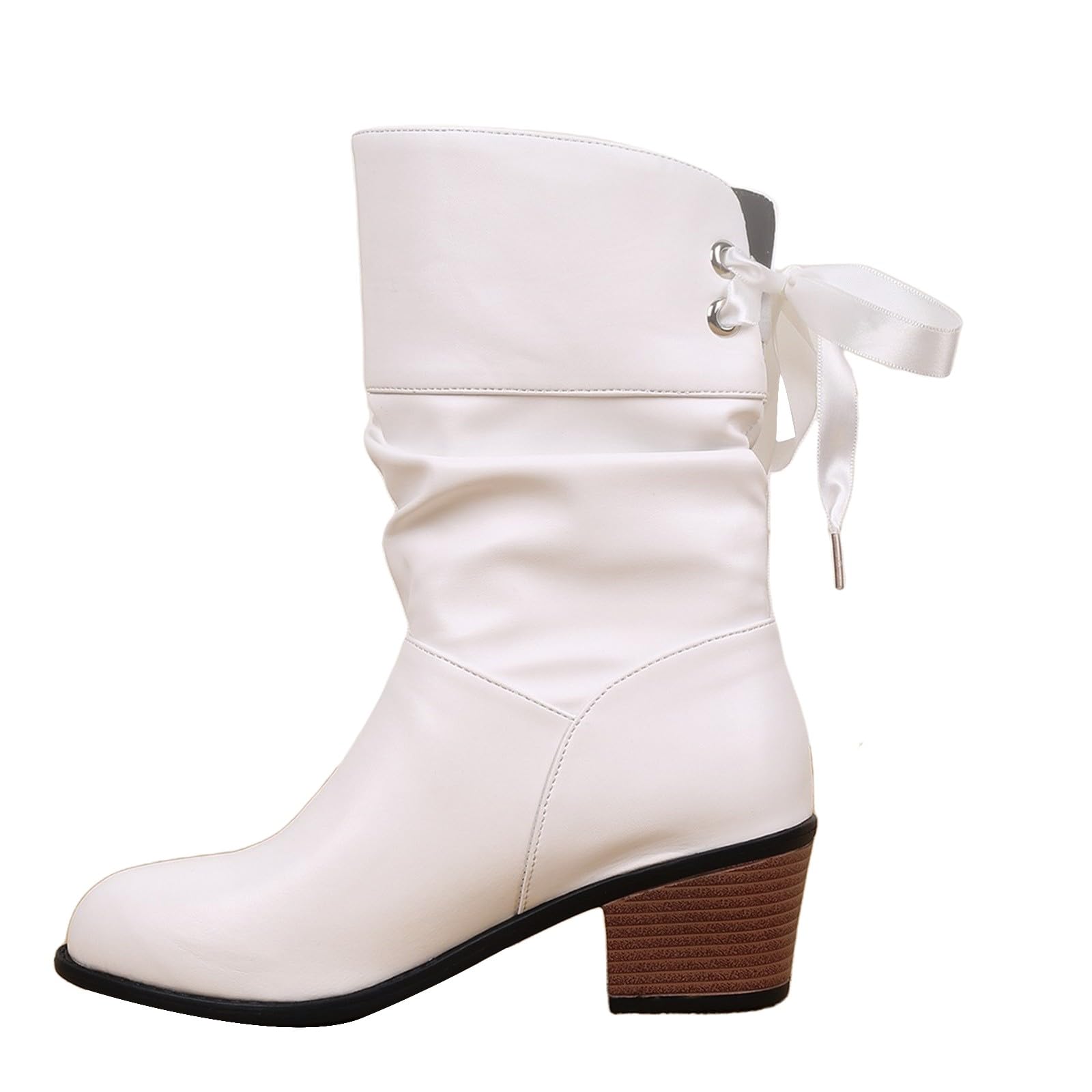 Bottines à lacets antidérapante et légères pour femme - 8