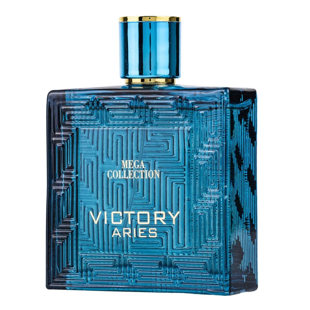 Ard Al Zaafaran Mega Collection Victory Aries Eau de Parfum Spray for Men, 3.4 Ounce