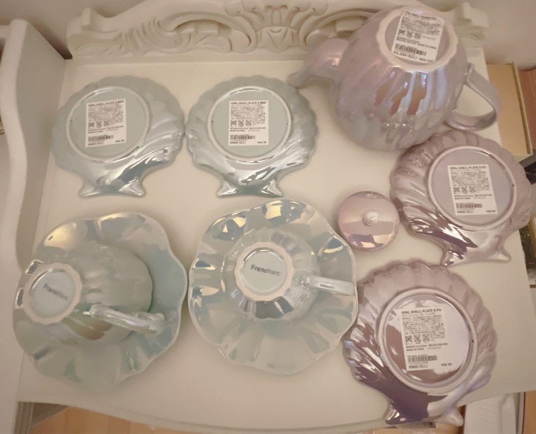 Amazon | Francfranc オパールシェル ティーカップ&ソーサー