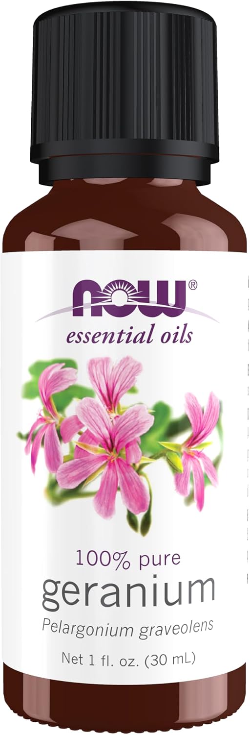 Aceite de Geranio - Aromaterapia, 1 onza, Puro, Vegano miniatura 1