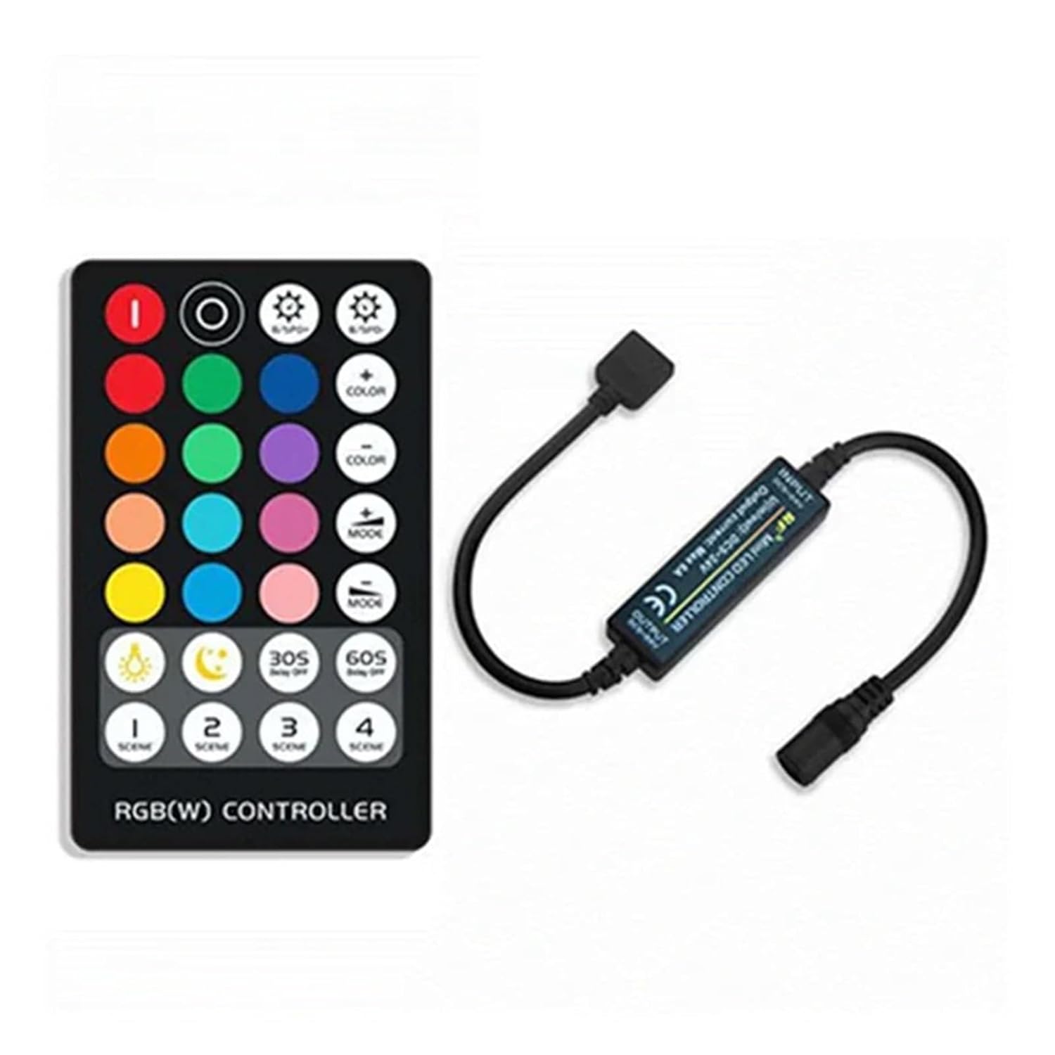 LED Controller DC5V 12V 24V RGB RGBW WW Monochrome 2.4G LED Controller(CCT Controller)