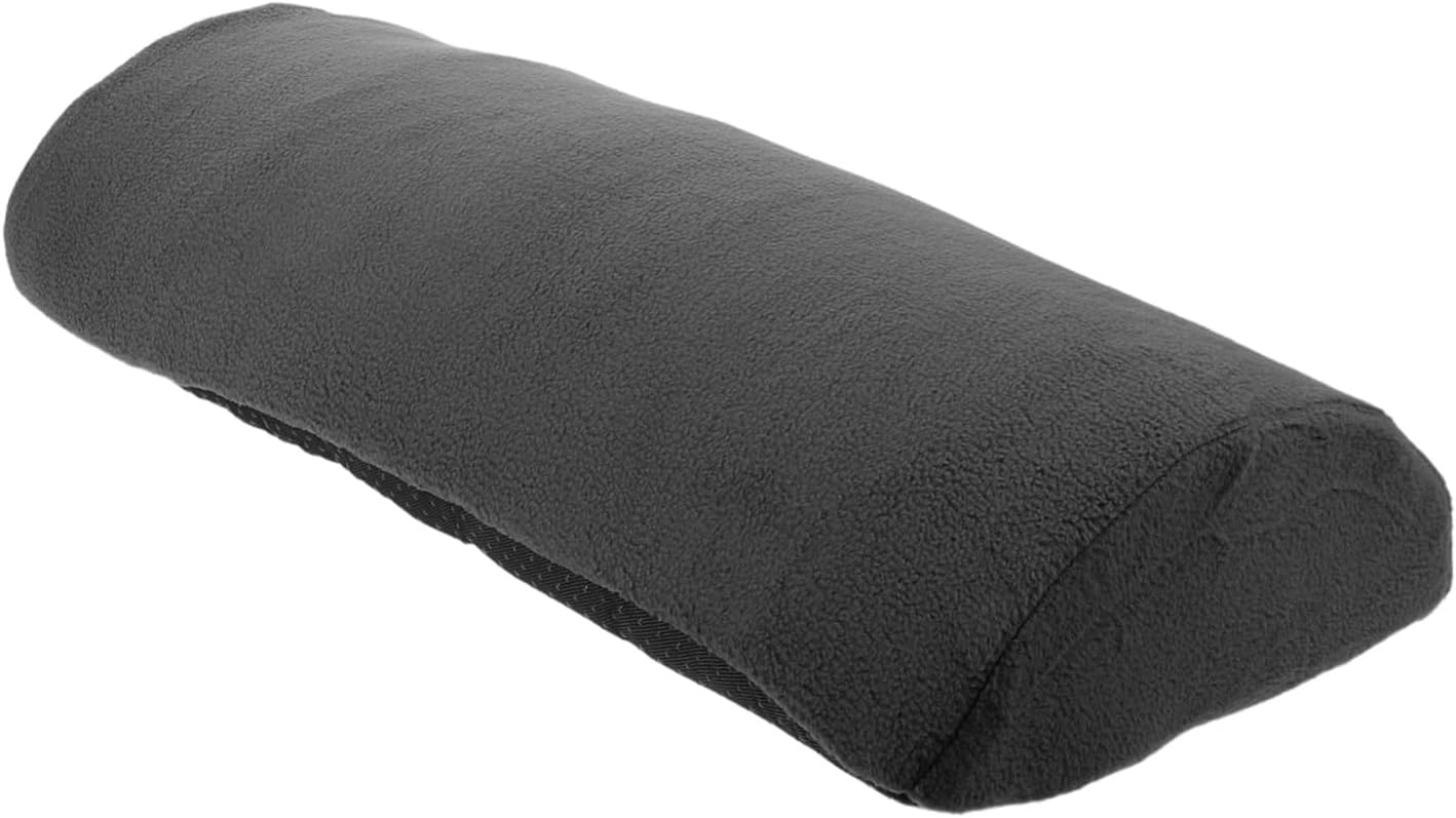 Half-Round Recliner Leg Pillow with Soft Sponge and Lint Material, Footrest Functions to Minimize Muscle Strain, Ergonomic Body Pillow Style for Sleeping and Camping Use