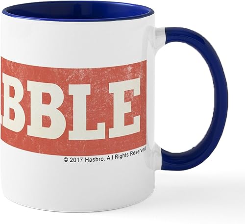 Miniatura 96 de CafePress Scrabble Champion - Taza de café de cerámica (11.0 fl oz) 2-Blanco/Negro Interior - Scrabble Champion,Blanco - Logo,Blanco - Logo