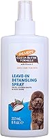 Palmer's Cocoa Butter Detangling Spray for Dogs - 8oz Leave-In Conditioner with Vitamin E, De-Matting Dematting Spray