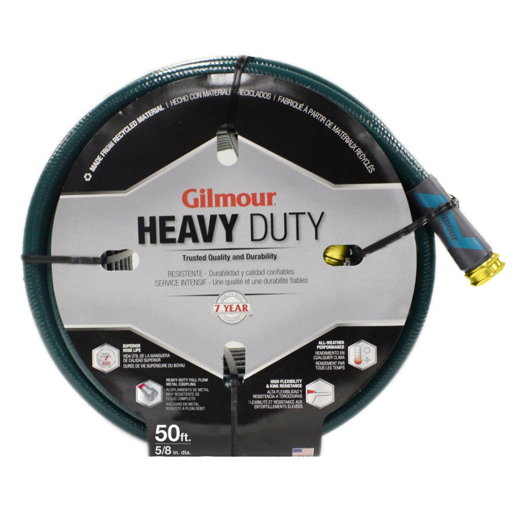 Gilmour 26058050 50' 5-Ply Heavy Duty Hose