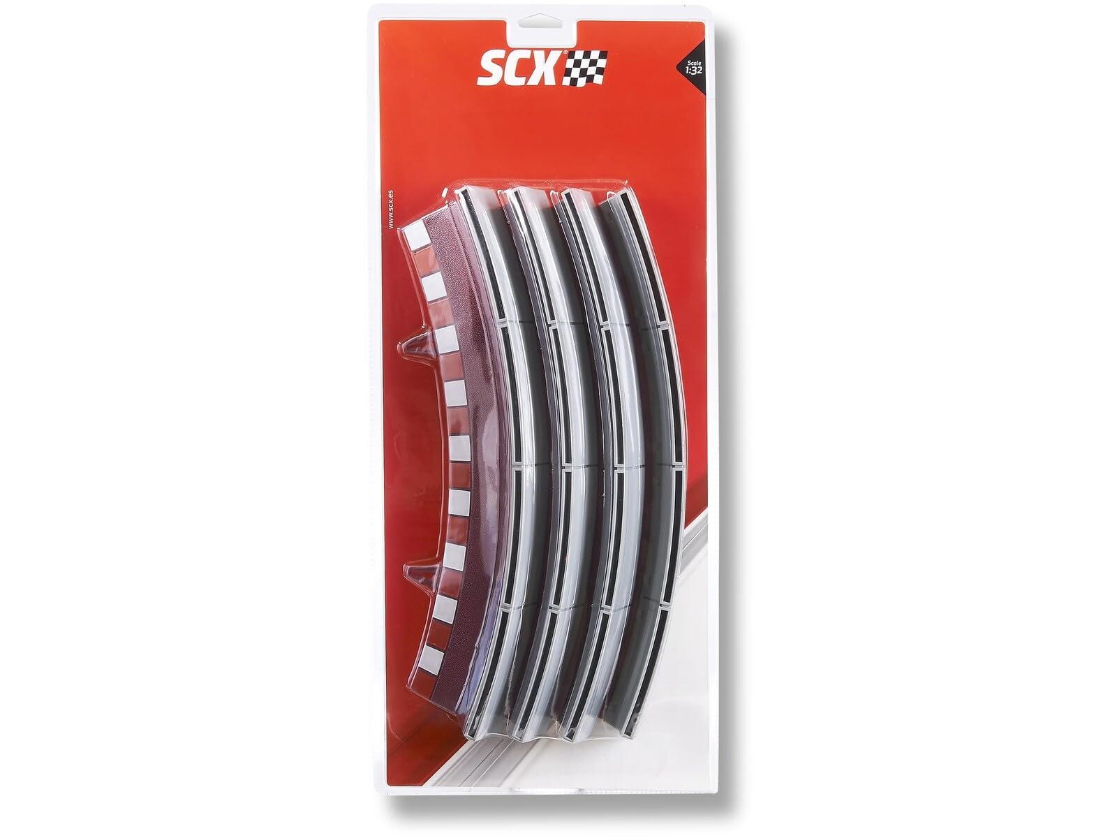 Scalextric – Accesorios y Extensiones Circuitos de Carreras ORIGINAL escala 1:32 (Borde Curva Estándar)