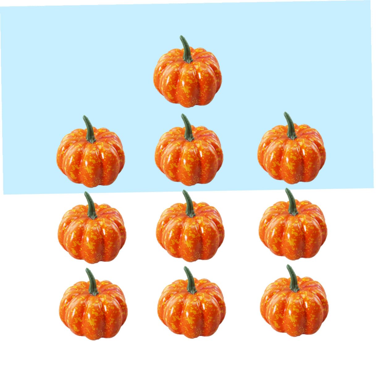 Alipis 30 pezzi Mini Zucche Artificiali in Schiuma Zucche per Decorazioni Autunnali Halloween e Ringraziamento Leggere Tavola Casa e Feste