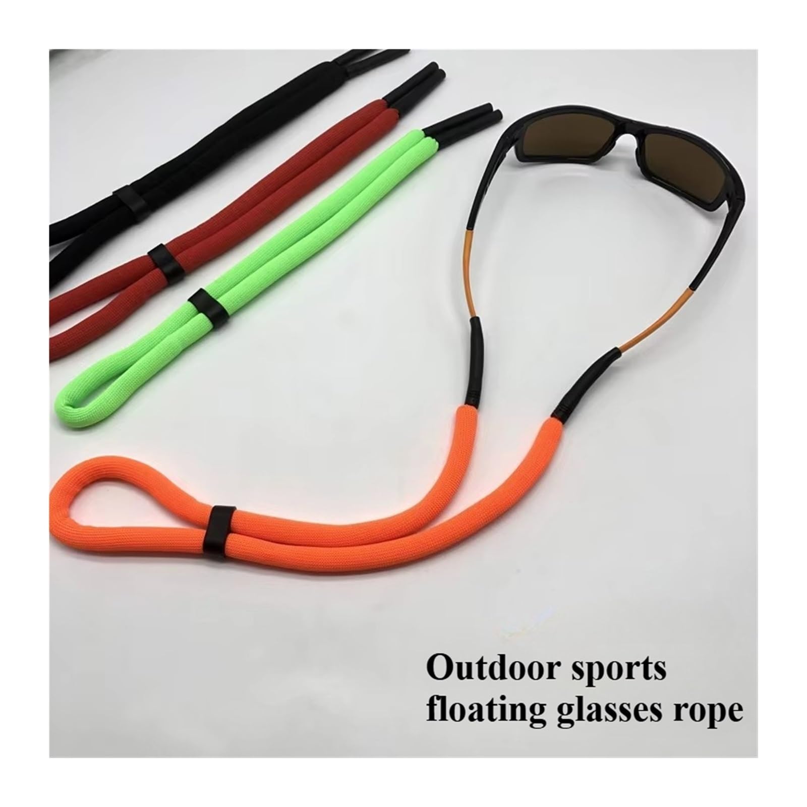 8pcs Floating Sports Glasses Strap Holder Per Occhiali | Anti Slip Glasses Cord Rope Adjustable Outdoor Water Eyeglasses Women Chain Retainer