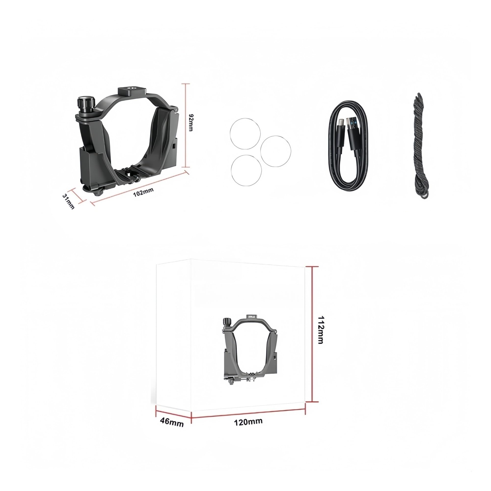Compatibile con DJI Mini 4Pro,sistema contagocce a sgancio rapido for drone