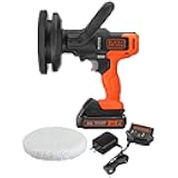 MATRIX 20V MAX Buffer Kit, For Cars, Floors and Furniture, 3500 RPM, Battery & Charger Included, Orange (BCBMT120C1FF)