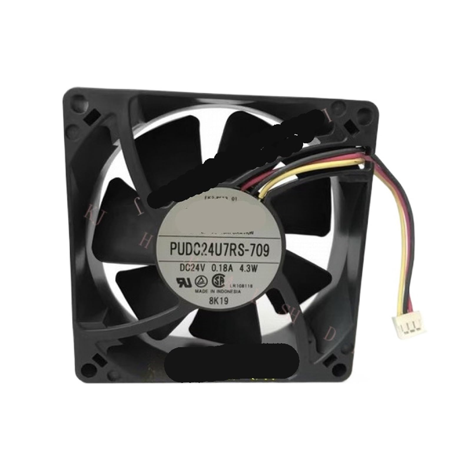 LWJYIPETZQ PUDC24U7RS-709 DC24V 0.18A 4.3W Cooling Fan
