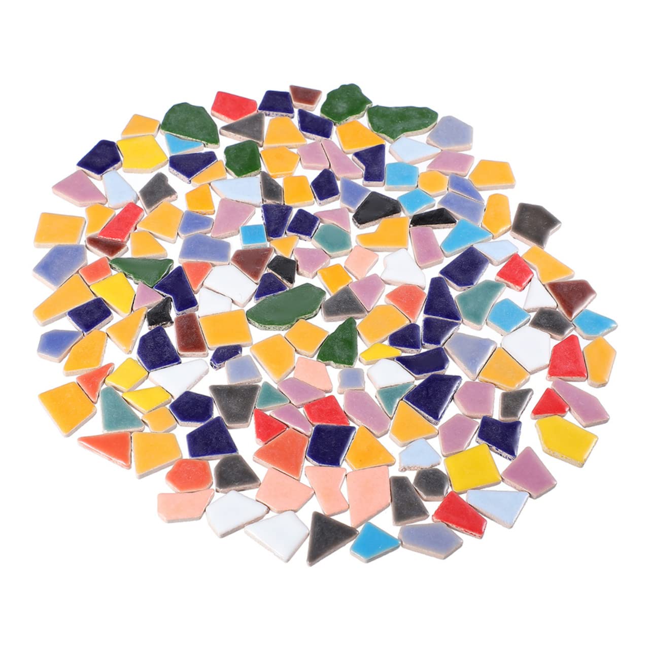 Piastrelle Mosaico Irregolari in Ceramica Fai da Te 500g Sacchetto