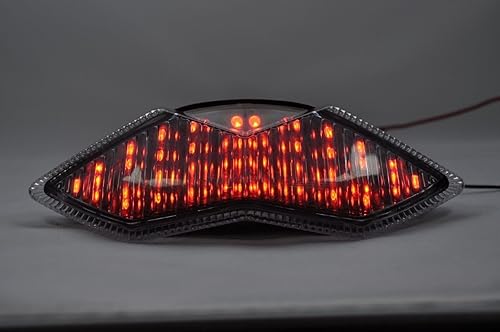 Miniatura 6 de Luz trasera LED intermitentes integradas compatibles con Kawasaki 2011-2018 Ninja 1000, 10-13 ZR1000 Z1000, 10-17 Versys 650 (estilos 1 luces