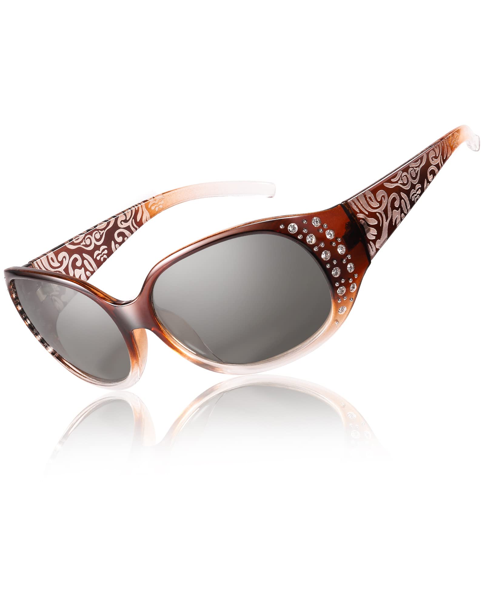 LVIOE NightVision Driving Glasses Wrap Around Anti Glare