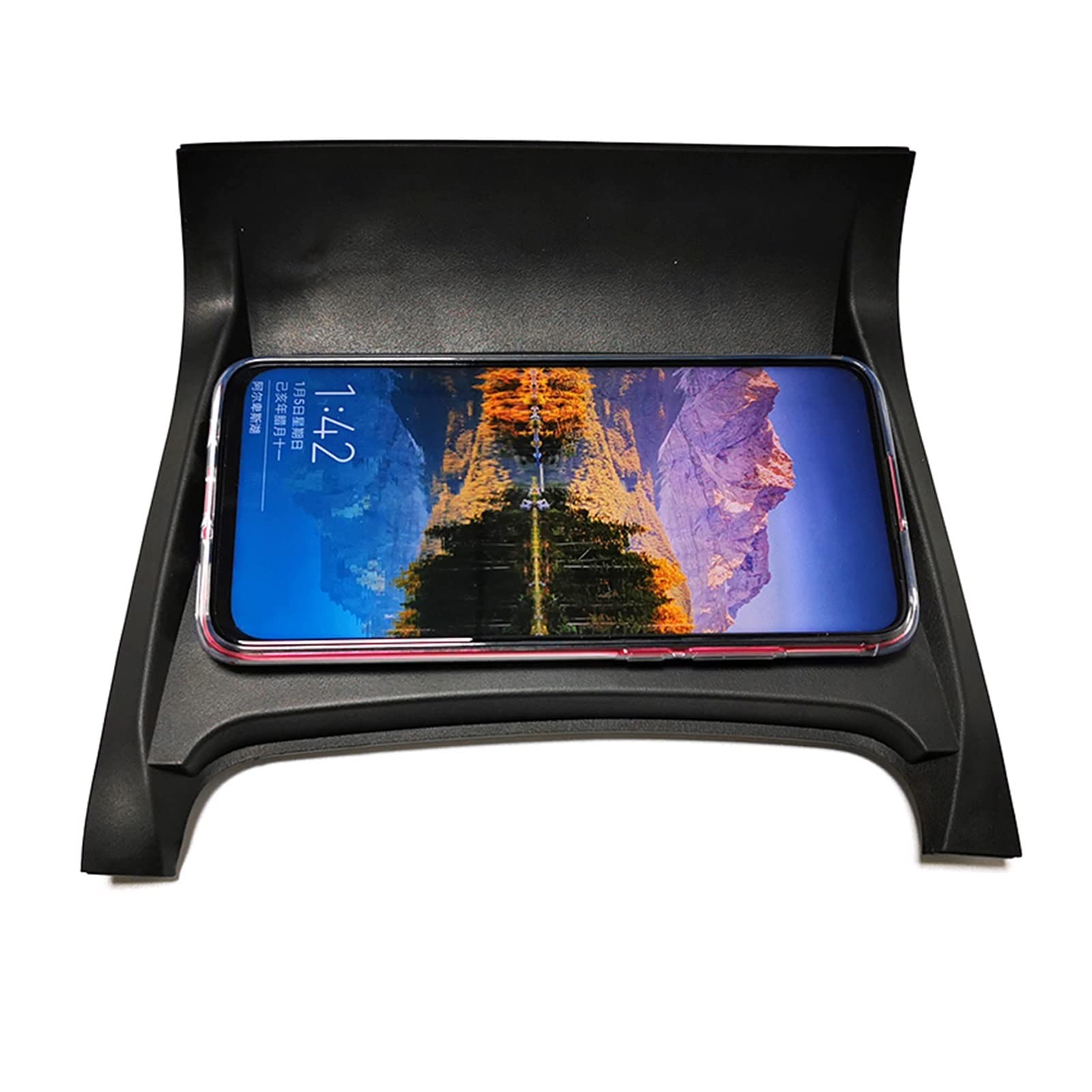 Bezprzewodowa ładowarka samochodowa 15w szybka ładowarka płytka ładująca Pad uchwyt na telefon, dla Range Rover, dla Discovery Sport 2015 2015 2017 2018 2019 Panel płyty ładującej