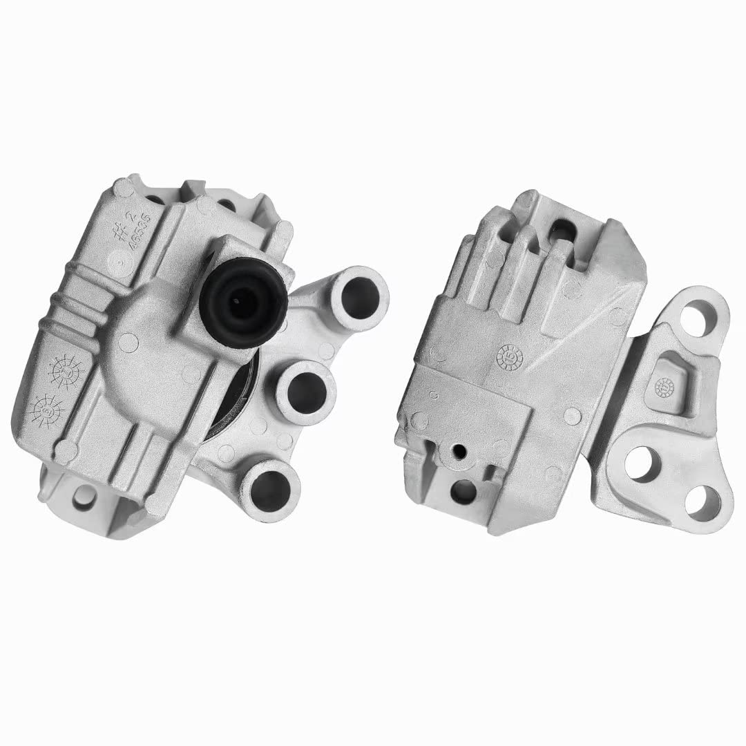 LUFT MEISTAR 68363755AA 68363756AA 2PCS Engine Mount Right&Left Compatible with Jeep Renegade 2015-2020,Compass 2017-2020,Fiat 500X 2016-2018,68278029AA,68278029AC,68273248AA,68323781AA,68273250AA