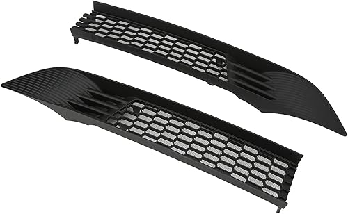 Miniatura 4 de Rejilla de malla frontal para Tesla 2020 2021 2022 2023, 2 piezas de repuesto para rejilla de entrada de aire automotriz, cubierta de rejilla de