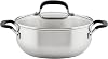 KitchenAid Casserole with Lid, 4 Quart, Brushed Stainless Steel
