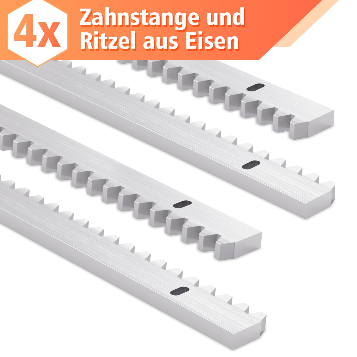 Akcesoria do automatycznego otwierania drzwi szyna grubość 10 mm długość 0,5 m