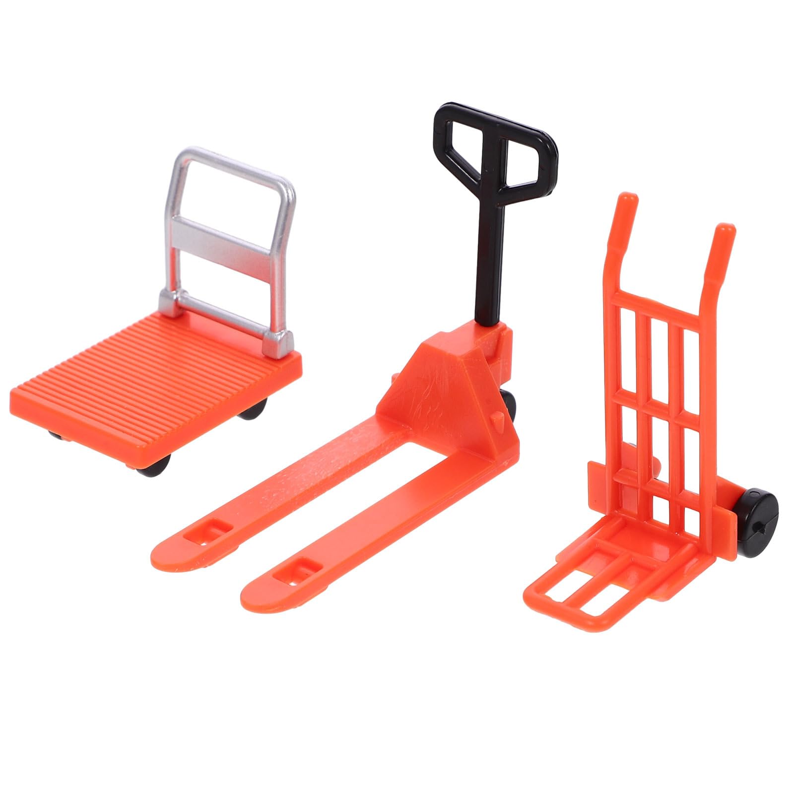 Mikikit Mini carro elevador educativo y seguro modelo miniatura de transpaleta para niño niña herramienta de construcción realista y para despertar y creatividad