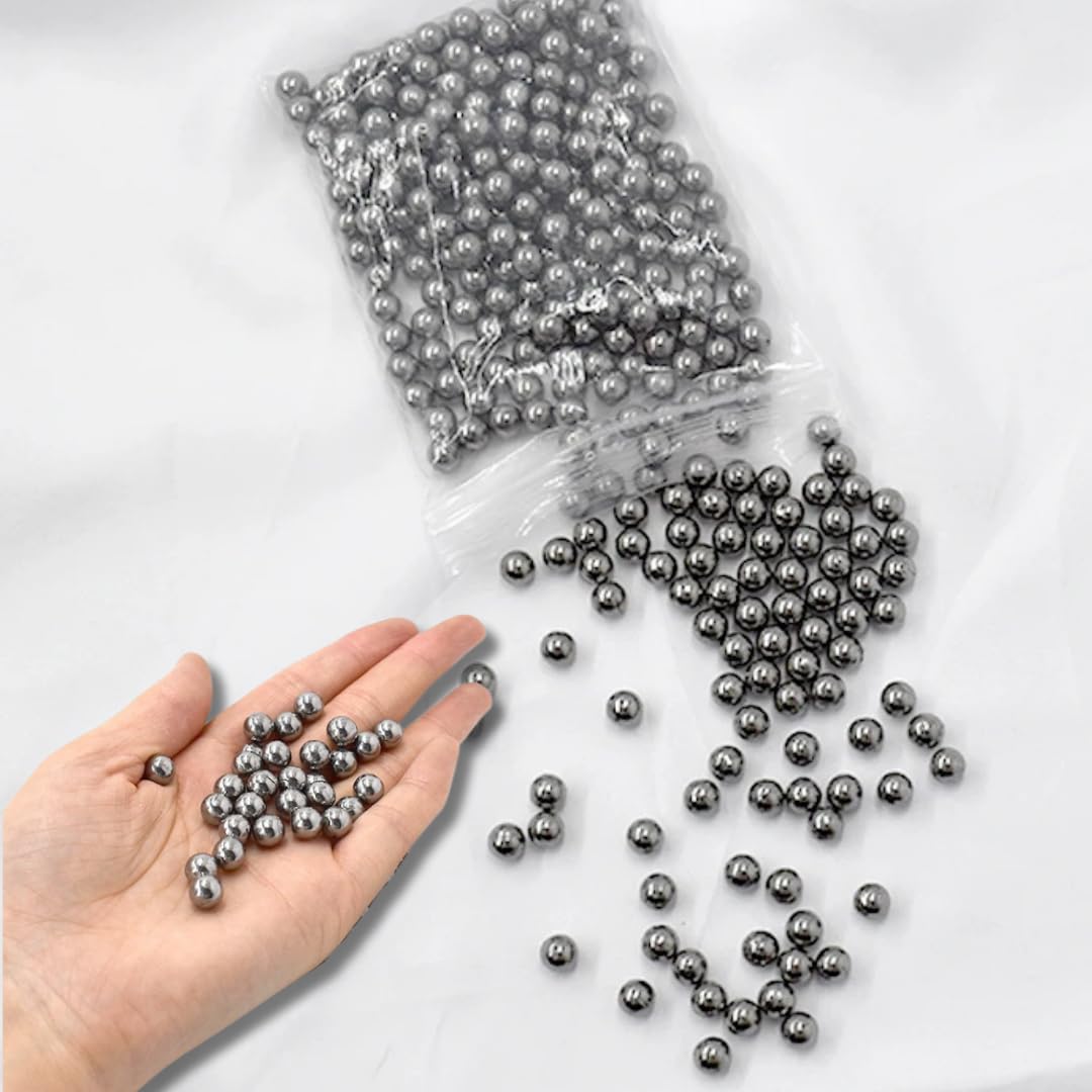 Marksman® 100pcs 6MM Stainless Steel Bearing Balls – Silver Rust-Resistant Precision Balls for Cycle Bearings & General Mechanical Use-picture-32