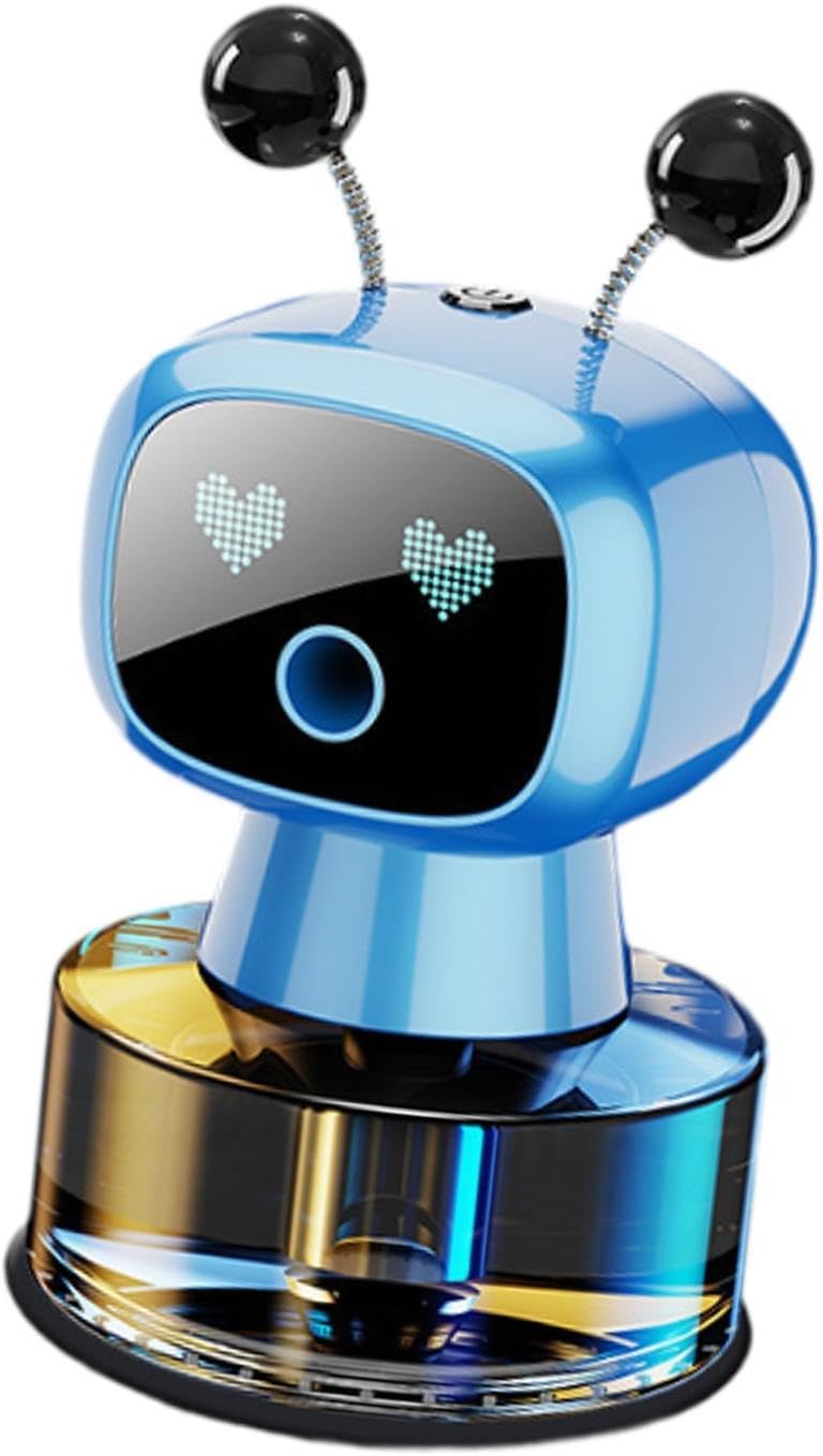 Compact Robot Car Diffuser - Freshen Your Space Anywhere, Blue
