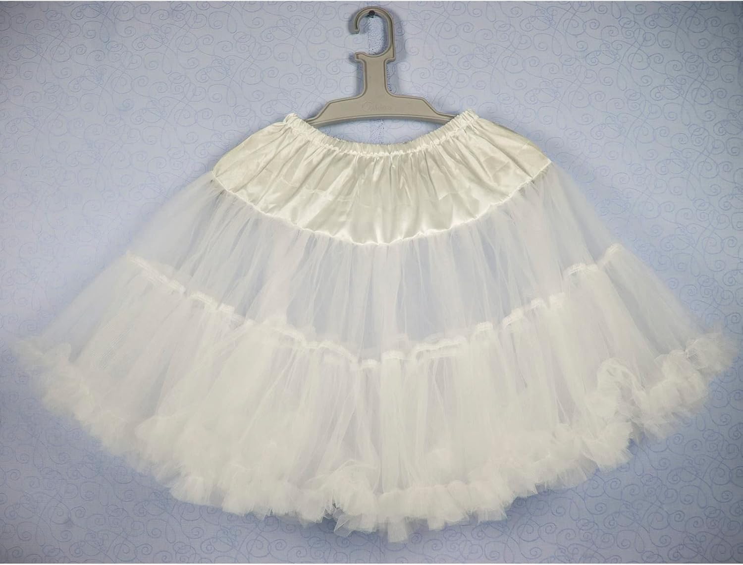 CHERRY LOVE 18inch Petticoat Mid-Thigh Underskirt Princess Puffy Mini Skirt - Image 4