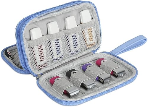 BUBM Funda para unidad flash USB, bolsa de accesorios electrónicos impermeable portátil para unidades flash USB, tarjetas SD, auriculares y otros disponible en Yaxa Peru