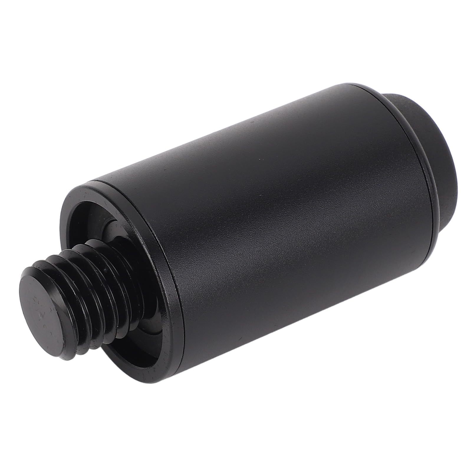 CHICIRIS Pool Cue Extender Billar Extensión Aluminio 2 Pulgadas con Parachoques de Goma