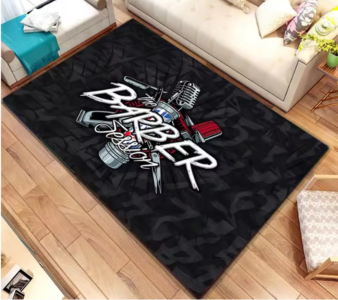 Tapis de salon coiffure rétro pour protéger le sol de la cuisine des taches