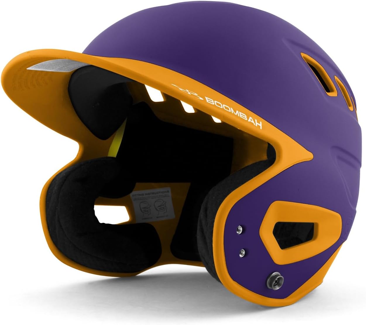 Boombah DEFCON Baseball/Softball Batting Helmet - Multiple Color Options - 2 Sizes