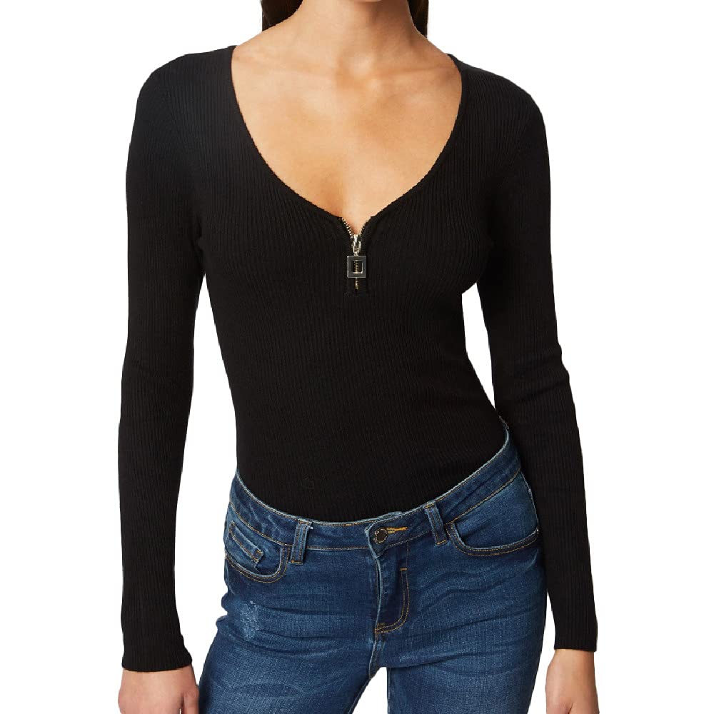 Morgan Woman 212-Mbanzi Pull-Over, Black, S