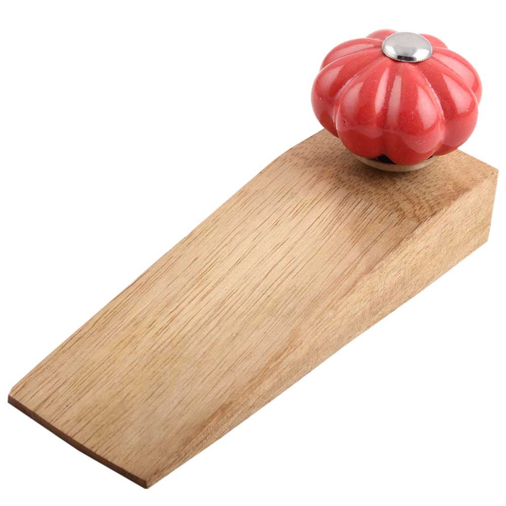 Indian-Shelf Wooden Door Stopper Wedge with Ceramic Top Heavy Duty Anti Slip — Amazon image 12