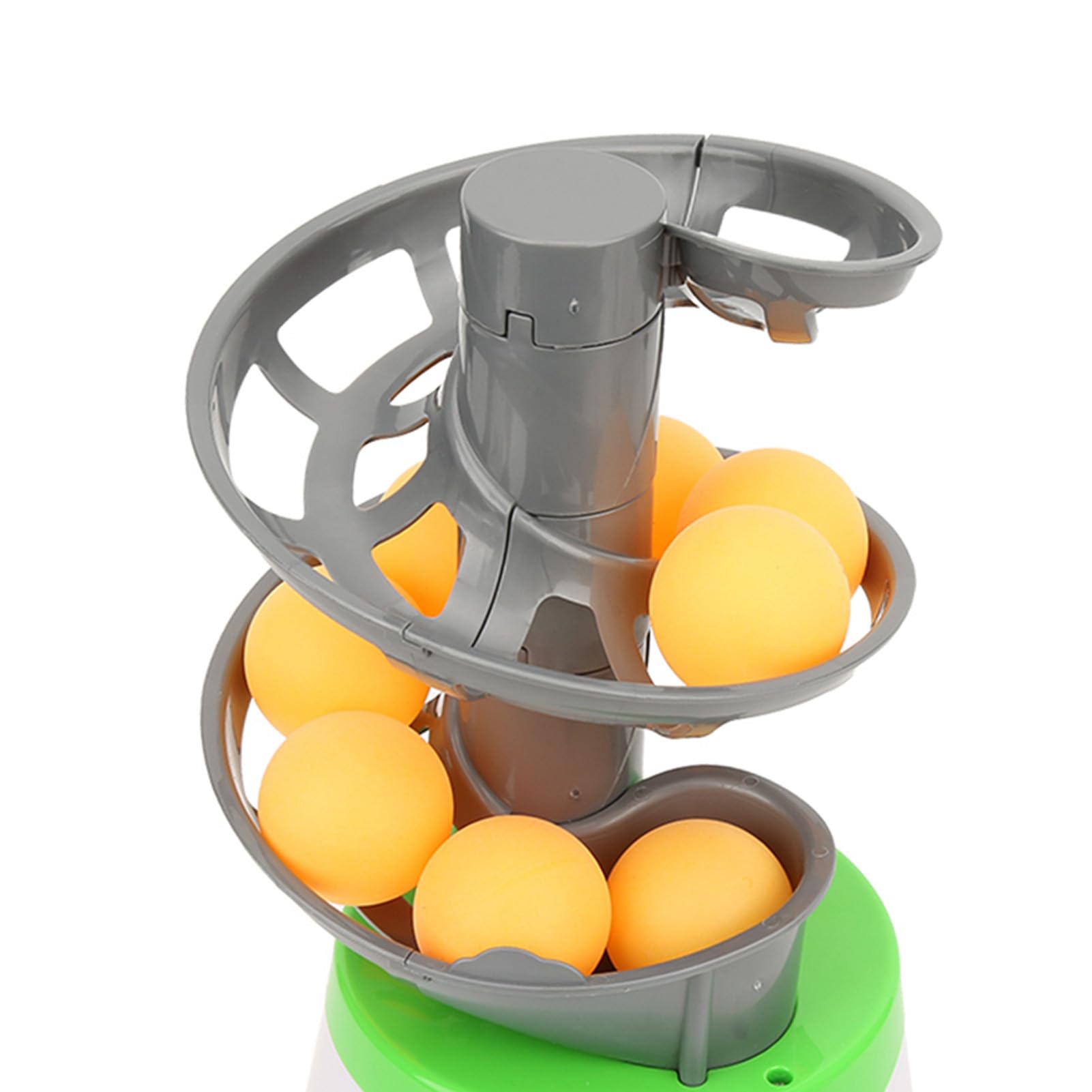 HERCHR Lanciatore Automatico per Ping Pong, Robot da Ping Pong Macchina per Palline da Ping Pong con 10 Palline per Allenatore di Table Tennis