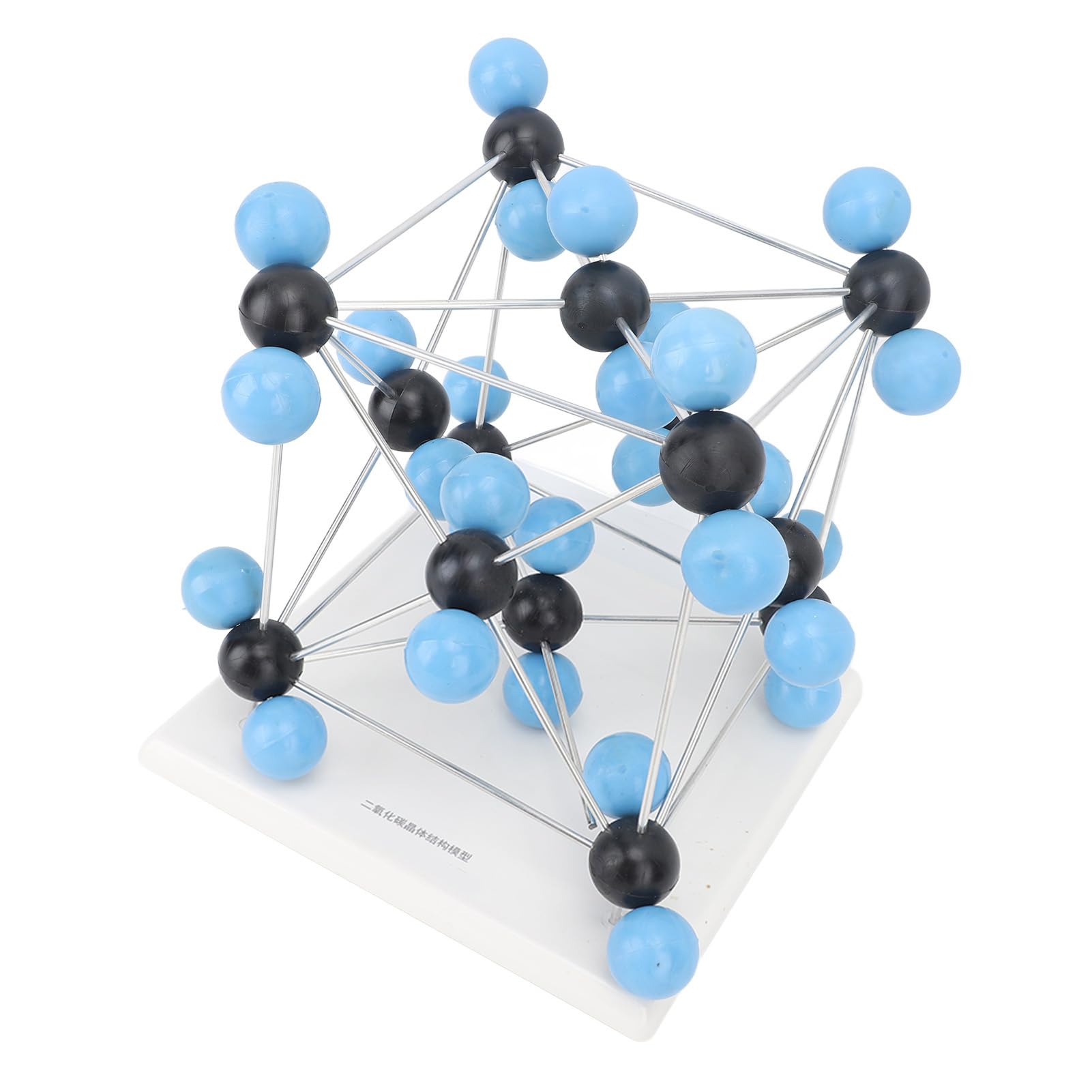 Kit Modello Molecolare di Chimica per L'apprendimento degli Atomi di Biossido di Carbonio Facile Assemblaggio in Plastica 42 Pezzi Strumento Didattico per Aula