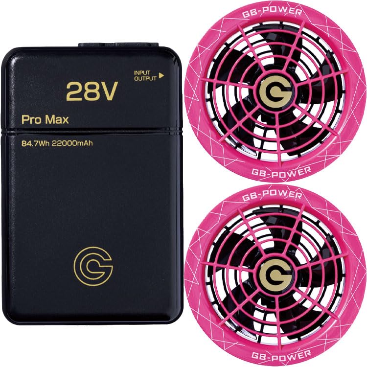 今年モデル　長信ジャパン ワインレッド　GB428 バッテリー ファン 28V 今年モデル 長信ジャパン ワインレッド GB428 バッテリー ファン
