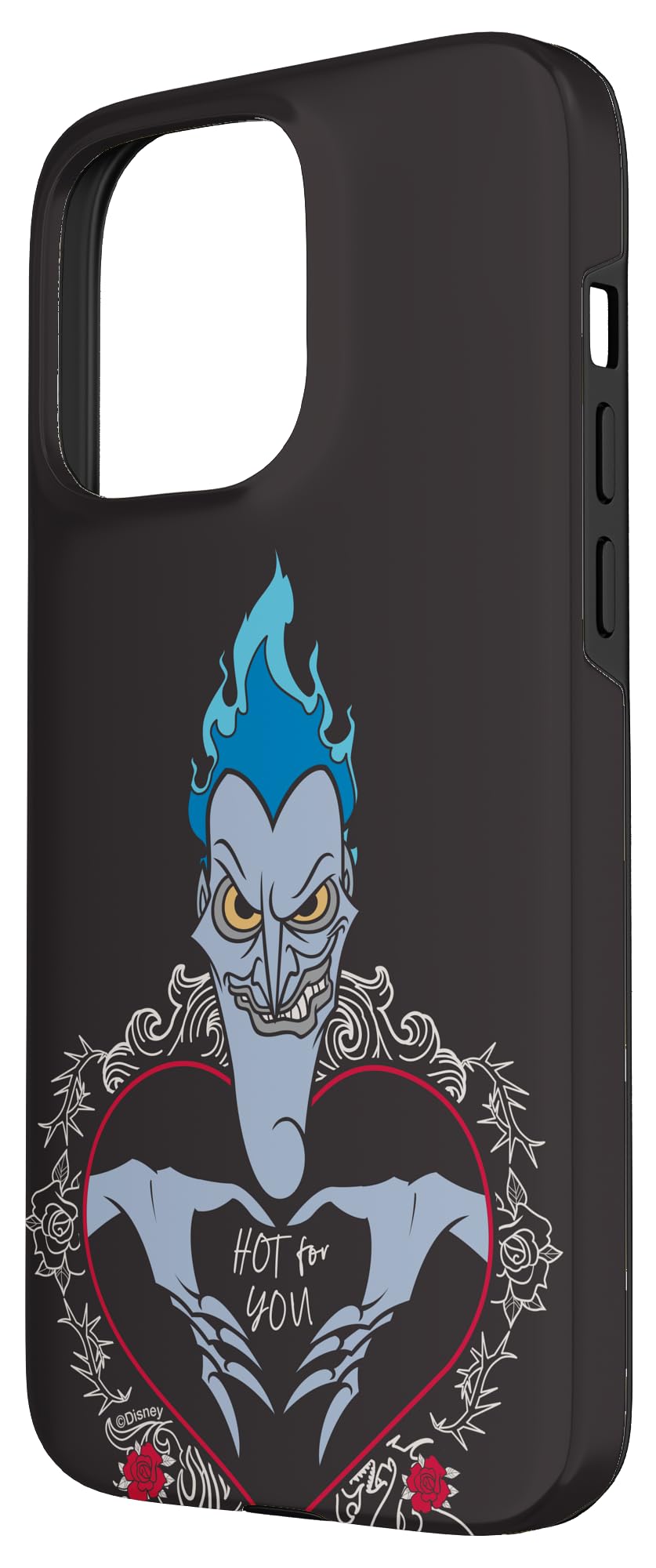 Custodia per iPhone 15 Pro Max Disney Villains Hades Hercules Hot For You San Valentino