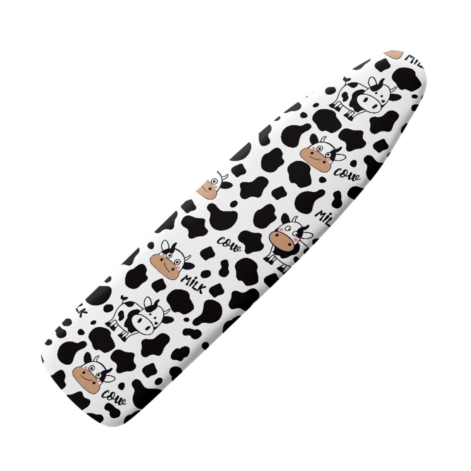 Ironing Board Covers Large White Black Bull Protecting Iron Board Cover Easy Ironing Non-Slip Cotton Scorch Resistant Replacement Covers Soft Heat Resistant (2XL)