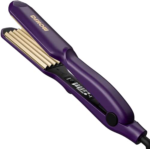 DSHOW Hair Crimper for Women - Crimping Iron with Titanium