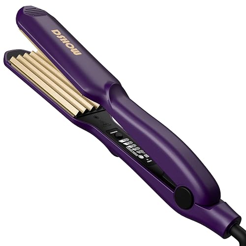 DSHOW Hair Crimper for Women - Crimping Iron with Titanium