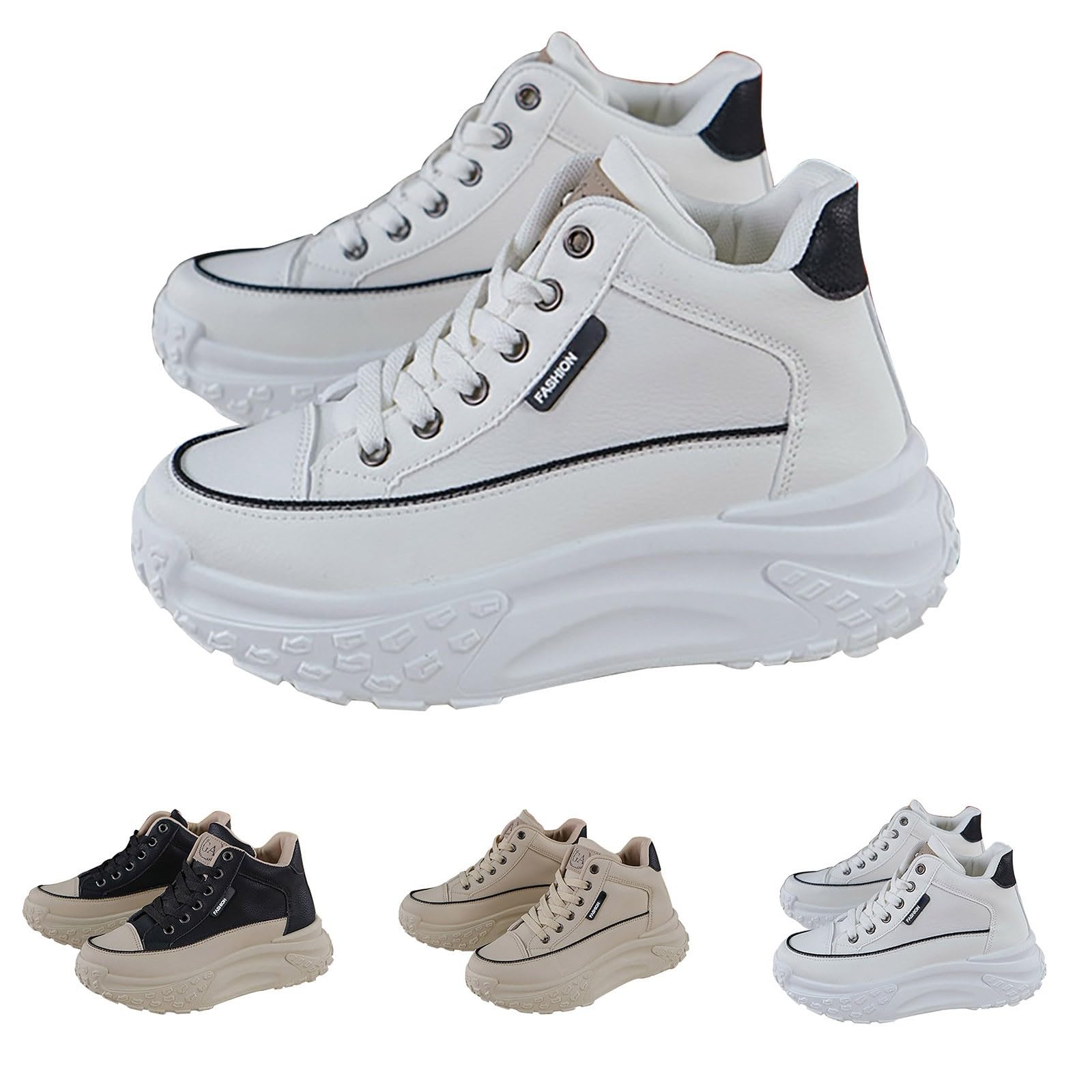 Scarpe per Palestra Donna, Scarpe Ginnastica Donna, Sneakers Fitness Running, comode, Antiscivolo, Traspiranti, Memory Foam, pianta Larga, Ideali per Palestra