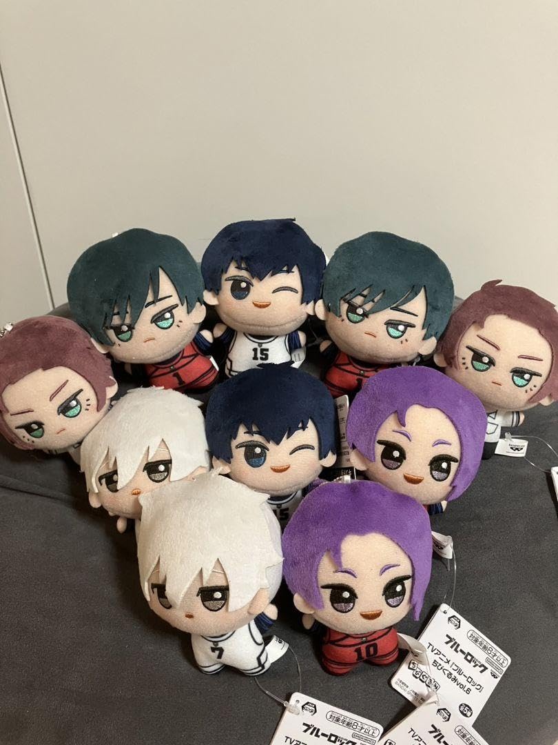 Amazon.co.jp: ブルーロックちびぐるみ vol6 プライズ 全5種 10