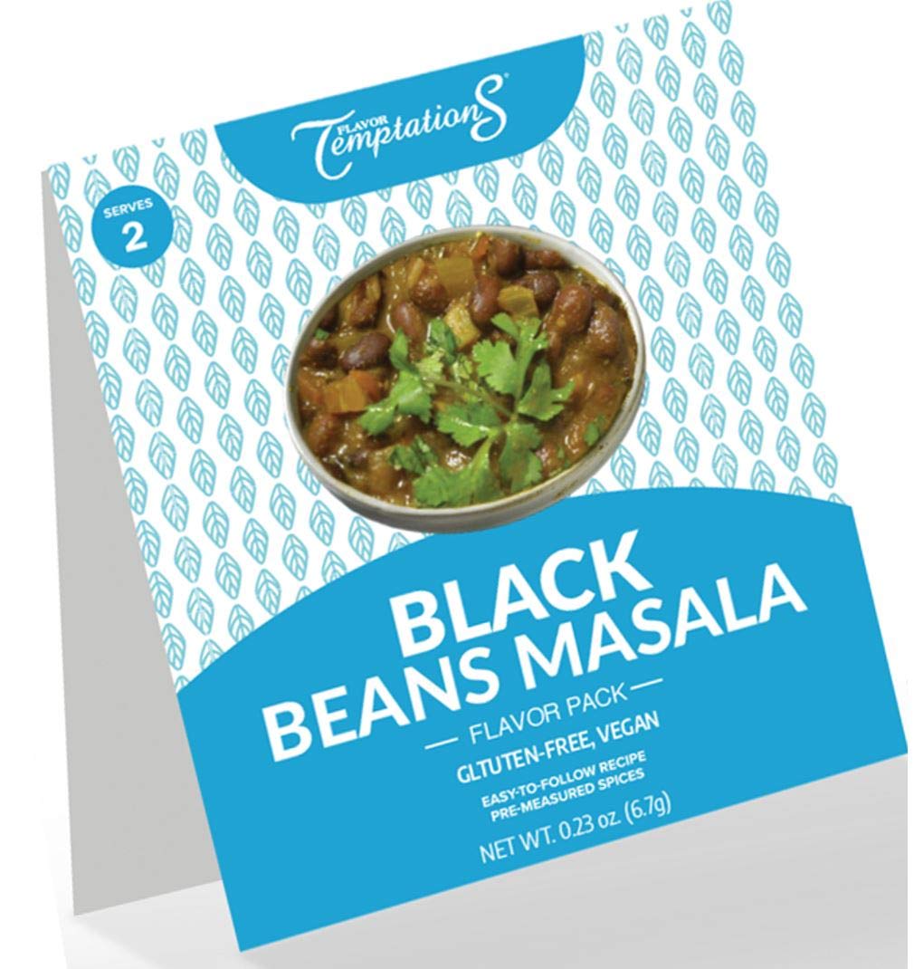 Buy Vegan Black Beans Masala Curry Kit Indian Food Spices by Flavor