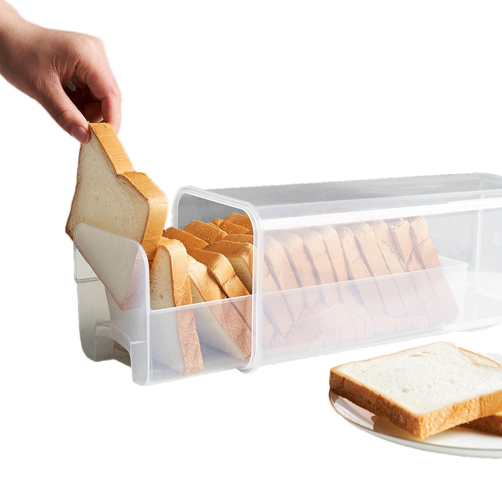 Amazon｜パンコンテナ、食パン保存コンテナ |焼きたてのパン保存容器
