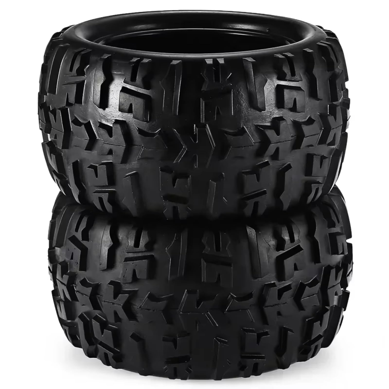 RC Coche NeumáTico Piezas Compatible con Redcat para HSP para Kyosho para Hobao para Losi 1/8 RC Off Road Piezas De Actualización De Coche Accesorios Neumáticos Rueda Hexagonal De 17mm