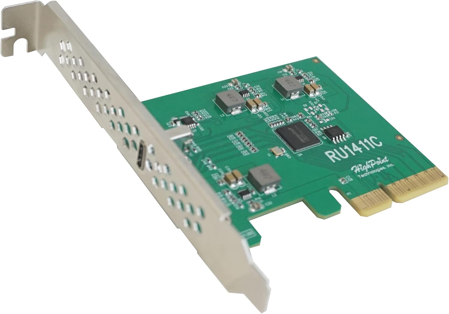 HighPoint Technologies RocketU 1411C PCIe 3.0 x4 USB 3.2 20Gb/s Host Controller