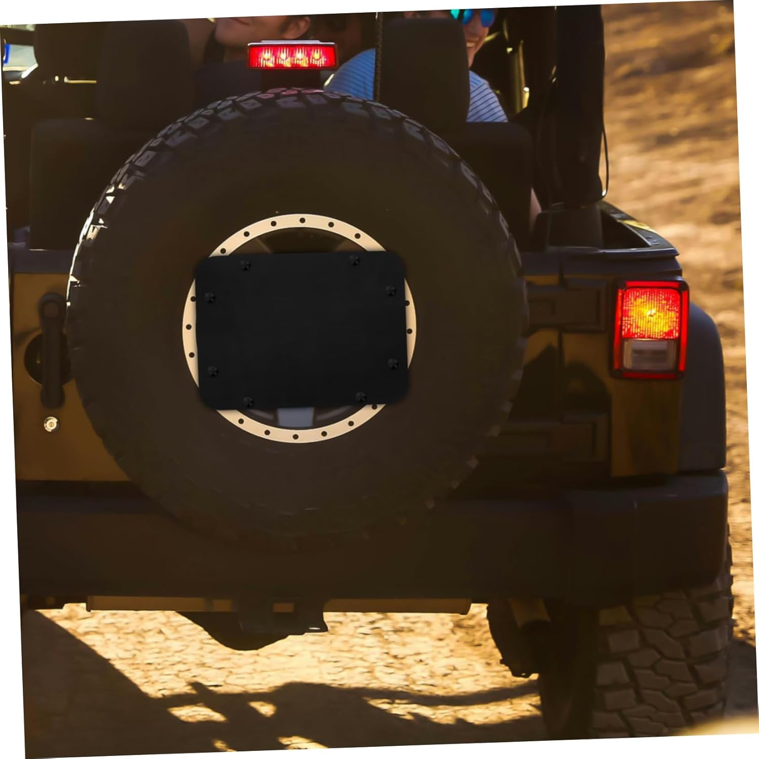 Luxshiny 1set Tailgate Trim Plate Rear Door Decorative Panel for Easy to Install Tailgate Styling Accessory Unique Aesthetic Design Precision Crafted