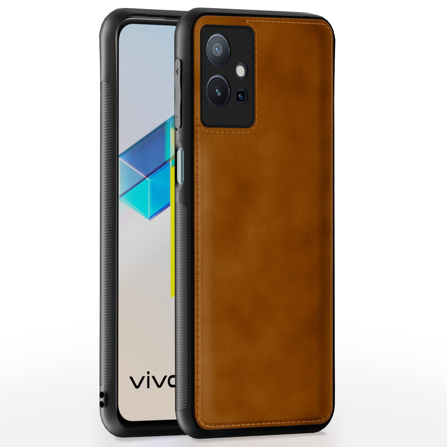 Pikkme Vivo T1 5G / Vivo Y75 5G / iQOO Z6 5G Back Cover | Flexible Pu Leather | Full Camera Protection | Raised Edges | Super Soft-Touch | Bumper Case for Vivo T1 5G / Vivo Y75 5G / iQOO Z6 5G (Brown) (B0BW4Q5X9V) Amazon Price History, Amazon Price Tracker